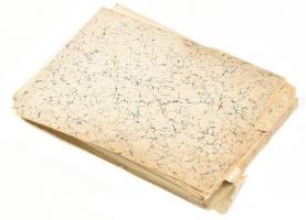 1902 A Balaton tónak és környékének részletes térképe 4 lapon. Csak 3 lap a négyből! Tervezte Lóczy ...