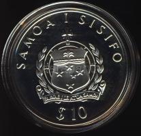 Szamoa 1991. 10T Ag "Olimpia-gerelyhajítás" T:PP Tanúsítvánnyal!