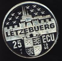 Luxemburg 1995. 25Ecu Ag "Jean & Josephine-Charlotte" T:PP