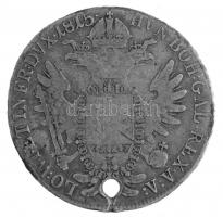 Ausztria 1815A 1/2 Tallér Ag "I. Ferenc" Bécs (13,52g) T:3 ly. / Austria 1815A 1/2 Thaler ...