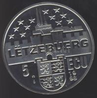 Luxemburg 1998. 5Ecu "Henri" T:BU