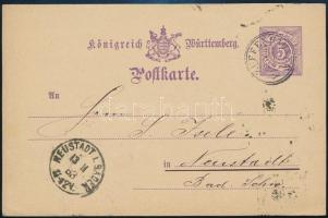 Német Államok-Württenberg 1883