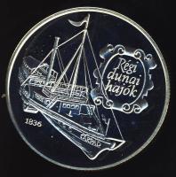 1993. 500Ft Ag "Régi dunai hajók I." T:PP