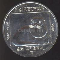 1985. 200Ft Ag "Természetvédelem-vidra" T:BU