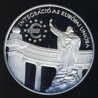 1999. 3000Ft Ag "Integráció az EU-ba - EURO III" T:PP