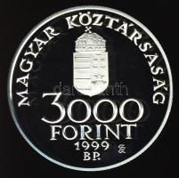 1999. 3000Ft Ag "Integráció az EU-ba - EURO III" T:PP