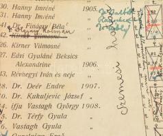 cca 1908 A (Balaton)szemesi fürdőtelep, gróf Hunyady József tulajdonát képező ingatlanok telekkönyvi...