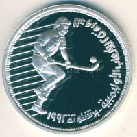 Egyiptom 1992. 5Ł Ag "Olimpia-gyeplabda" T:PP Csak 25.000db! Tanúsítvánnyal!