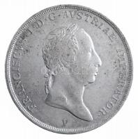 Olasz Államok / Lombardia-Velence 1824V 1/2S Ag "I. Ferenc" Velence (12,96g) T:2- ph. / Italian States / Lombardy-Venetia 1824V 1/2 Scudo Ag "Franz I" Venice (12,96g) C:VF edge error Krause C# 7