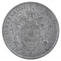 Olasz Államok / Lombardia-Velence 1824V 1/2S Ag "I. Ferenc" Velence (12,96g) T:2- ph. / It...