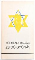 Körmendi Balázs: Zsidó gyónás. Bp., 1990, az INTERART STÚDIÓ kiadása. Papírkötésben, kissé kopott borítóval de egyébként jó állapotban.