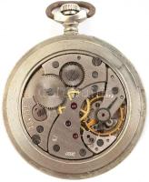 Molnija zsebóra, másodpercmutatóval, rozsdás, működik, d: 5,5 cm