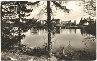 1951 Tátra, Magas-Tátra, Vysoké Tatry; Strbské pleso / Csorba-tó / lake (EK)