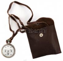 Stopperóra, nem jár, tokkal, kopásnyomokkal, d: 4,5 cm