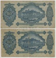1930. 20P (2x) T:III,III-
Adamo P11