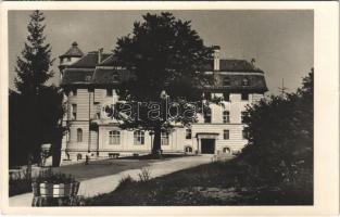 1956 Murányhuta, Muránska Huta; szanatórium, Koháry-Coburg kastély (Előhegy) / sanatorium, castle (Predná Hora). photo