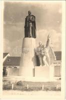 1948 Bán, Trencsénbán, Bánovce nad Bebravou; Ludovit Stúr emlékmű, Anna Zitnanová vendéglője / monument, inn (EK)