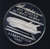 Afganisztán 1989. 500A Ag "Olimpia-bobozás" T:PP Csak 10.000db!