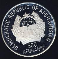 Afganisztán 1989. 500A Ag "Olimpia-gyeplabda" T:PP Csak 10.000db!