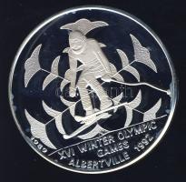 Kambodzsa 1989. 20R Ag "Olimpia-síelő" T:PP Csak 5000db! R!