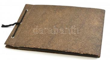 cca 1960 Tungsram vállalati üdülések kb 130 fényképet tartalmazó album, Budapest, Balaton, Tokaj, Ke...