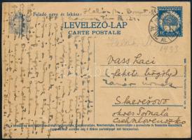 1933 Halász Miklós (1895-1985): újságíró, történész. autográf, személyes hangú levele Vass László (1905-1950) újságíró, kritikusnak