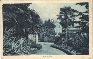 1926 Abbazia, Opatija; park (EK)