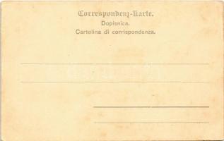 Abbazia, Opatija; Neues Slatina-Seebad u. Marienstatue / beach, statue (EK)