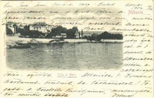 1904 Abbazia, Opatija; Villa al Mare / seaside villas (EK)