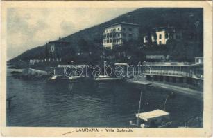 1931 Lovran, Laurana, Lovrana; Villa Splendid (EK)