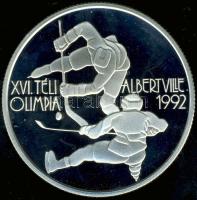 1989. 500Ft Ag "Téli olimpia-Albertville" T:PP Tanúsítvánnyal!