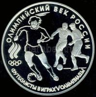 Oroszország 1993. 3R Ag "Olimpia-futball" T:PP Tanúsítvánnyal!