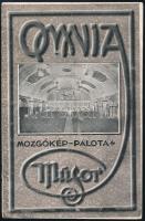 cca 1915 Az Omnia mozgóképp-palota műsora, középen hajtott