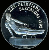 Kuba 1990. 10P Ag "Olimpia-lólengés" T:PP Tanúsítvánnyal!
