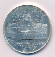 Lapis András (1942-) DN HungarHotels / Hotel Tisza Szeged Ag emlékérem (36,05g/0.835/42,5mm) T:1,1-