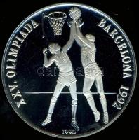 Kuba 1990. 10P Ag "Olimpia-kosárlabda" T:PP Tanúsítvánnyal!