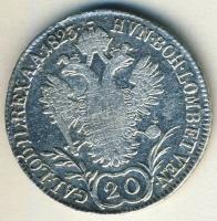 Ausztria 1823A 20Kr Ag I.Ferenc T:3/3-k