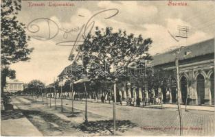 1903 Szentes, Kossuth Lajos utca, üzlet. Untermüller Ernő kiadása