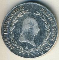 Ausztria 1823A 20Kr Ag I.Ferenc T:3/3-k