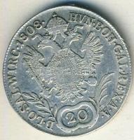 Ausztria 1808A 20Kr Ag I.Ferenc T:3