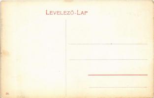 Kolozsvár, Cluj; Ferenc József utca, híd, Fesztinger Dávid lisztraktára, Rajtik János üzlete, zsinag...