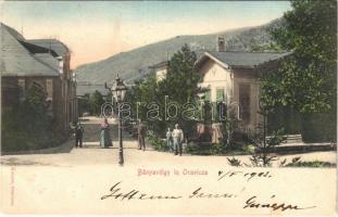 1903 Oravica, Oravita; Bányavölgy, utca. C. Kehrer / mine valley, street (fl)