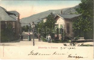 1903 Oravica, Oravita; Bányavölgy, utca. C. Kehrer / mine valley, street  (fl)