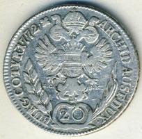 Ausztria 1772. IC.-SK. 20Kr Ag M.Terézia T:3/3-
