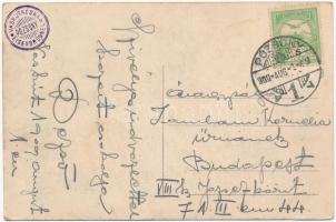 1909 Pozsony, Pressburg, Bratislava; Schloss Strasse, Vorbereitung zum Empfange Sr. Majestät des Kön...