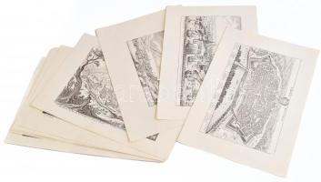 Die schöne Sammlung alter europäischer Landkartren und Städteansichten, hiányos