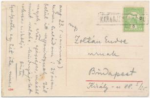 Karasjeszenő, Jaszenova, Jasenovo; Vasúti vendéglő étterem, belső / restaurant of the railway statio...