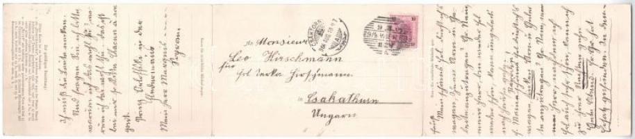 1904 Wien, Vienna, Bécs; Karlspatz, Stadtbahnhof, Karlskirche, K.k. technische Hochschule, Protestan...