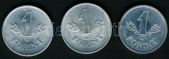 1949. 1Ft 2klf címerrel T:2,1/2+ ("Rákosi") + 1970. 1Ft T:1/2+