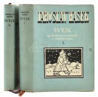 Jaroslav Hasek: Svejk. I-II. köt. Egy derék katona kalandjai. Ford.: Réz Ádám. Josef Lada illusztrác...